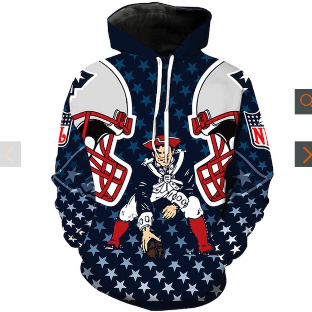 NFL New England Patriots Graphic Hoodie